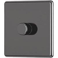 Arlec 1-Gang 2-Way LED Dimmer Switch Black Nickel (686RU)