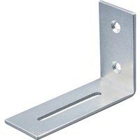 Essentials Adjustable Corner Bracket Silver 55mm x 70mm x 30mm (686TA)