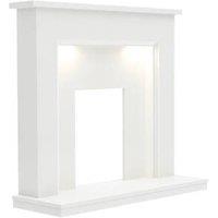 Be Modern Madalyn Surround White Marble 1320mm x 1115mm (687TT)