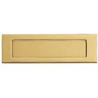 Carlisle Brass Victorian Letter Plate Polished Brass 278mm x 96mm (6884P)