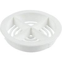 Circular Soffit Vents White 10 Pack (68936)