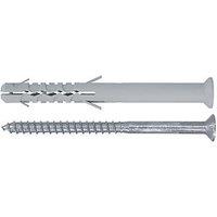 Rawlplug KKS Slotted Frame Fixings 8mm x 100mm 50 Pack (689JF)