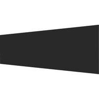 Splashwall Jet Black Acrylic Matt Splashback 2440mm x 1200mm x 4mm (689RJ)