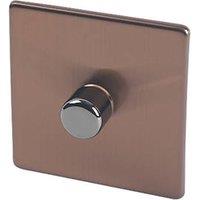 Varilight V-Dim 1-Gang 2-Way Dimmer Switch Brushed Bronze (6902H)