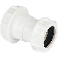 FloPlast WC38 Universal Compression Waste Reducer White 40mm x 32mm (69077)