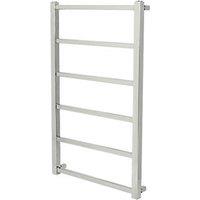 Towelrads 800mm x 500mm 573BTU Stainless Steel Flat Designer Towel Radiator (690RY)