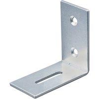 Essentials Adjustable Corner Bracket Silver 55mm x 50mm x 30mm (690TE)