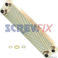 Worcester Bosch 87161429060 Swep Type E8/14 Heat Exchanger (690TP)