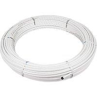 JG Speedfit 15BPEX-100C Push-Fit PE-X Barrier Pipe 15mm x 100m White (69170)