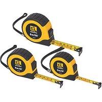Roughneck E-Z Read 3/5/8m Tape Measure 3 Piece Set (691GM)