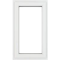 Crystal Right-Hand Opening Clear Double-Glazed Casement White uPVC Window 610mm x 820mm (691JP)
