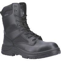 Amblers Combat Size 12 Black Waterproof Occupational Work Boots (691XP)