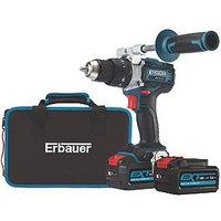 Erbauer ECDT18-Li-2 18V 2 x 5.0Ah Li-Ion EXT Brushless Cordless Combi Drill (692HP)