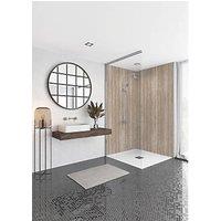 Splashwall Sovanna Bathroom Wall Panel Matt Brown 2420mm x 600mm x 10mm (692KU)