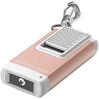 LEDlenser K4R Rechargeable LED Keyring Torch Rose Gold 120lm (692RA)