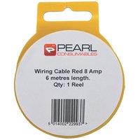 Pearl Consumables 8A 1mm Automotive Cable 6m Coil Red (692YY)