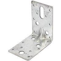 Sabrefix Heavy Duty Angle Brackets Galvanised 90mm x 63mm 25 Pack (69361)