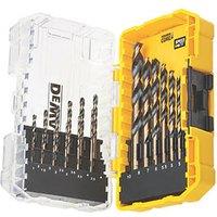 DeWalt Black & Gold Straight Shank Multi-Material Drill Bit Set 19 Pieces (693KY)