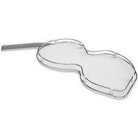 Hafele White / Chrome LH/RH Pull-Out Trays 1000mm (6952P)