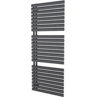 Ximax 1515mm x 600mm 2840BTU Anthracite Flat Designer Towel Radiator (695TP)