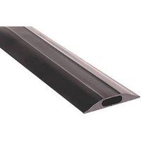 COBA CablePro GP2 Medium Duty Cable Cover 3m Black (696FX)