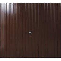 Gliderol Vertical 7' x 6' 6" Non-Insulated Framed Steel Up & Over Garage Door Brown (696VP)