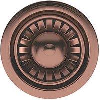 ETAL Sink Strainer Waste without Overflow Copper 90mm (696XR)