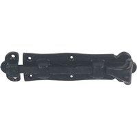 GateMate Straight Door Bolt Black 232mm (696YV)