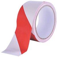 Diall Marking Tape Red/White 33m x 50mm (697JJ)