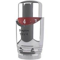 Drayton TRV4 Chrome Thermostatic Radiator Head (6987R)