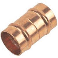 Flomasta Copper Solder Ring Adapting Couplers 15mm x 1/2" 2 Pack (69948)