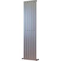 Ximax 1800mm x 445mm 2925BTU Silver Vertical Designer Radiator (69966)