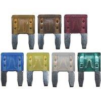 Pearl Consumables Assorted Mini Blade Auto Fuses 5-30A 80 Pieces (699YY)