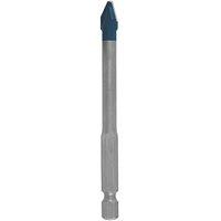 Bosch Expert HEX-9 Hex Shank Tungsten Carbide Tile & Glass Drill Bit 7mm x 90mm (700KY)