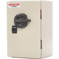 Contactum DFS020K 20A 3P+N+E Fused 3-Phase Enclosed Switch Fuse (701HE)