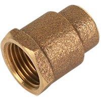 Endex Brass End Feed Adapting Female Coupler 15mm x 1/2" (70202)