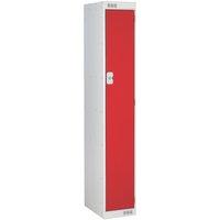 LinkLockers Security Locker 1800mm x 300mm Red (70242)