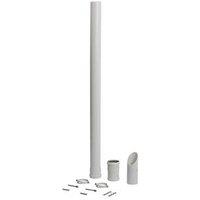 Baxi Under Balcony / Eaves Flue Kit White 1035mm (7025K)