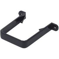 FloPlast Square Pipe Clips Black 65mm 10 Pack (70273)