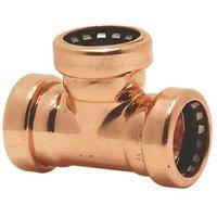 Tectite Sprint Copper Push-Fit Equal Tee 22mm (7032G)