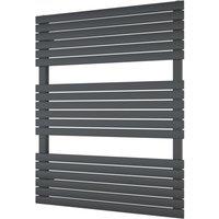 Ximax Watson 765mm x 600mm 1666BTU Anthracite Vertical Towel Radiator (703YE)