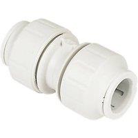 JG Speedfit Plastic Push-Fit Equal Couplers 22mm 5 Pack (70438)