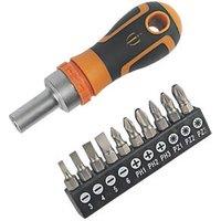 Magnusson Ratchet Screwdriver & Bit Set 11 Pieces (7046V)