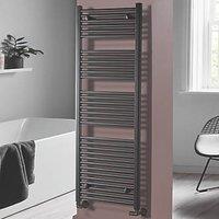 Towelrads 1600mm x 600mm 3081BTU Anthracite Flat Towel Radiator (704RY)