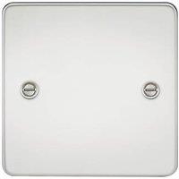 Knightsbridge 1-Gang Blanking Plate Polished Chrome (704TY)