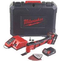 Milwaukee M18 BMT-421C 18V 2 x 2.0 / 4.0Ah Li-Ion RedLithium Cordless Multi-Tool (706FJ)