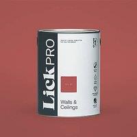 LickPro Max+ 5Ltr Red 05 Matt Emulsion Paint (706JY)
