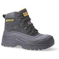 CAT Typhoon SBH Size 8 Black Water-Resistant Safety Boots (707TV)