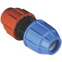FloPlast 491001 MDPE Copper Adaptor 20mm x 15mm (707VF)