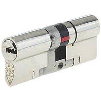 Yale Fire Rated 3 Star Double Platinum Euro Profile Cylinder 40-50 (90mm) Nickel (7085T)